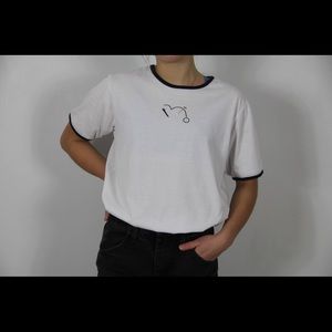 White Christopher and Banks shirt